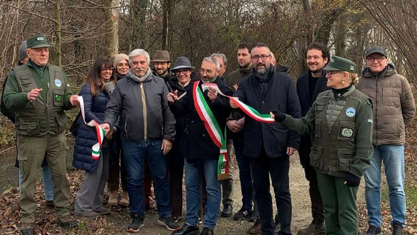 Inaugurato il Parco della Boschina e del Sentiero dei Livelli